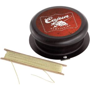 Cajun Bowfishing Screw-On Drum Reel - Maximum Durability, Premium All-Aluminum Construction, Easy Installation, and 50' of 80 lb. Braided Line Included