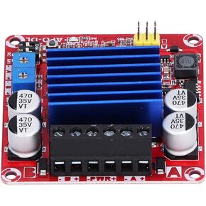 Motor Drive Board Fiberglass Dual‑Channel ESC Control Module Electronic Accessory DC 7‑24V APO‑DL for Model ESC/Smart car/Motor Speed/Commutation Control