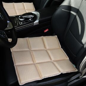 Thin Car Seat Cushions Covers, 2 Pcs Breathable Non-Slip Automotive Seat Cushions Fill with High Density Foam for Driving, Gaming, Office Chair, Wheelchair (Gray,Set of 2) in Saudi Arabia
