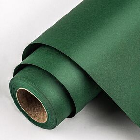 Kraft Black Wrapping Paper Roll - 12 Inches x 100 Ft Recyclable Kraft Packing Paper for Wrapping Parcel Wall Art Crafts Bouquet Flower Floor Covering School Smart Butcher Kraft Paper Roll