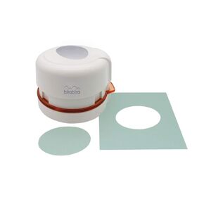 Bira Craft 1 5/8" x 2 5/16" Oval Magnetic Punch, Anywhere Punch, Everywhere Punch, Window Punch, Frame Punch, for Paper Crafting Scrapbooking (Oval)