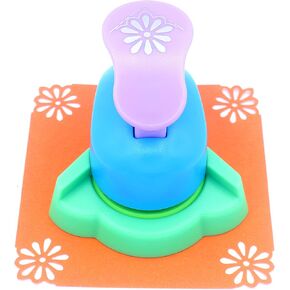 Hollow Right-Angle Embossing Punch Handmade Scrapbooking Craft Lever Corner Punch Embossing Puncher Fancy Corner Punch (Chrysanthemum) in Kuwait