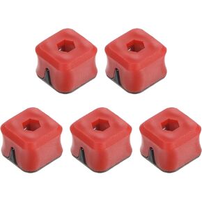 5pcs Bit Magnetizer Ring 1/6" Hex Hole Removable Magnetic Screw Holder for 1.5-4mm Power Screwdriver Bits and Hand Tools