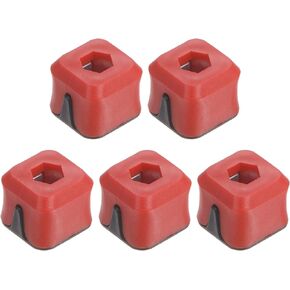 5pcs Bit Magnetizer Ring 1/6" Hex Hole Removable Magnetic Screw Holder for 1.5-4mm Power Screwdriver Bits and Hand Tools