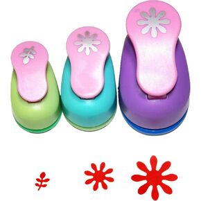 Crafts Punch Set 5/8-Inch Paper Punches,Pack of 3,Heart,Circle,Star in Kuwait