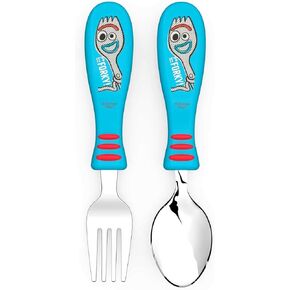 Disney Pixar Forky Toy Story 4 Kids Spoon & Fork Flatware Set