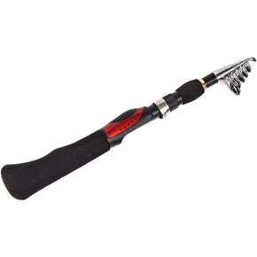Fishing Spinning Baitcast Rod Telescopic Fishing Pole 5.25Ft