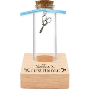 First Haircut Curl Keepsake Jar，Personalized First Curl Baby's First Lock of Hair，My First Haircut Keepsake，Custom First Haircut Photo Gift (pink)