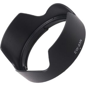 Reversible Lens Hood Shade Protector EW-83N for Canon RF 24-105mm f/4L is USM R5C R6 II R7 Ф77mm Filter & Lens Cap Replaces EW-83N