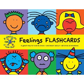 Feelings Flash Cards: A Great Way for Kids to Share and Learn About All Kinds of Emotions (Flash Cards for Infants, Speech Therapy Flash Cards, Emotion Flash Cards)