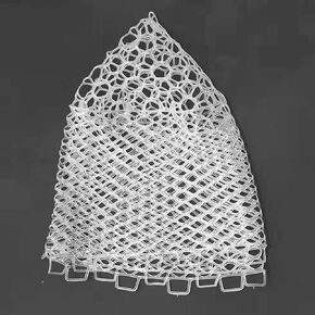 VBESTLIFE 65cm Depth Rubber Replacement Net for Fishing Landing Net in Saudi Arabia