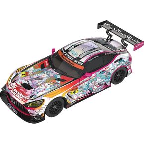 Good Smile Hatsune Miku GT Project AMG 2021 GT (إصدار الجولة 3) سيارة مصغرة بمقياس 1:64، متعددة الألوان in Kuwait