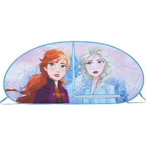 Disney Frozen 2 Pop Up Bed Tent with Anna & Elsa Graphics, 72" L x 36" W