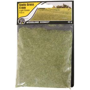 Woodland Scenic Static Grass 4mm-Light Green -FS619