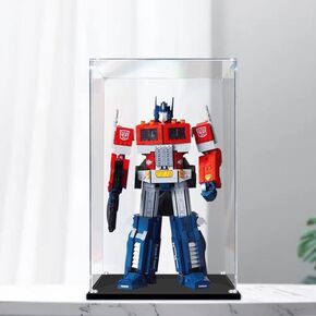 صندوق أكريليك عرض Welkin DC 3 مم متوافق مع Lego Optimus Prime 10302 حافظة عرض شفافة مقاومة للغبار (لا تشمل النموذج) in Kuwait