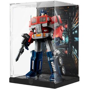 Acrylic Display Case for Lego 10302 Optimus Prime; ONLY Display Case, Lego Model NOT Included