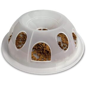 Pioneer Pet Tiger Diner Plastic Food Dish/Bowl, Natural