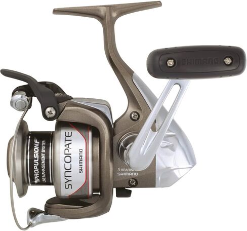 بكرة صيد SHIMANO SYNCOPATE الأمامية، بكرة صيد دوارة للمياه العذبة، 2500FG in Saudi Arabia