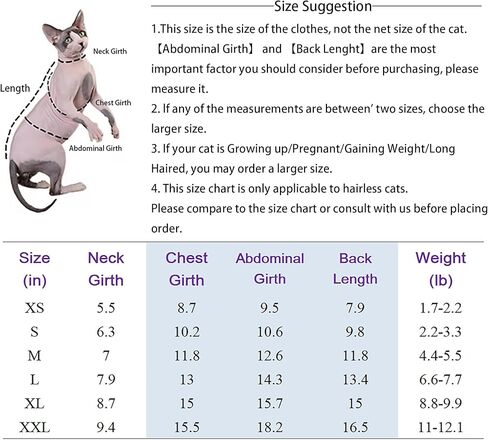 Hairless Cat Clothes, Cat Jumpsuit with Stripes 4 Legged Pajamas, Sphinx Clothing, Cat Apparel for Cats, Pet Onesies, Striped Cat Clothing with Hat and Tail Cover Set (X-Small, Full Set) in Saudi Arabia