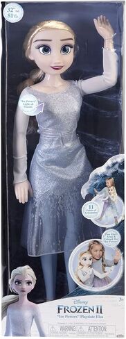 دمية ديزني فروزن 2-32 بوصة من مقاس ماي سايز إلسا تتميز دمية إلسا in Kuwait