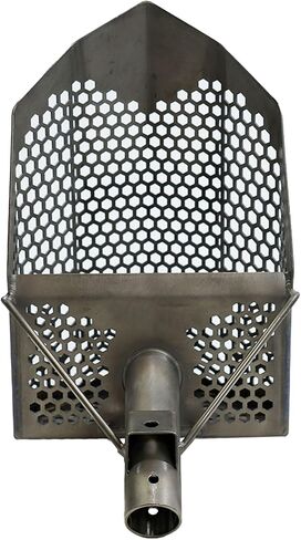 Titanium Beach Sand Scoop Includes Titanium Pole with Handle (Dune Scoops ProSeries Typhon Titanium Beach Sand Scoop Includes Titanium Pole with Handle) in Saudi Arabia