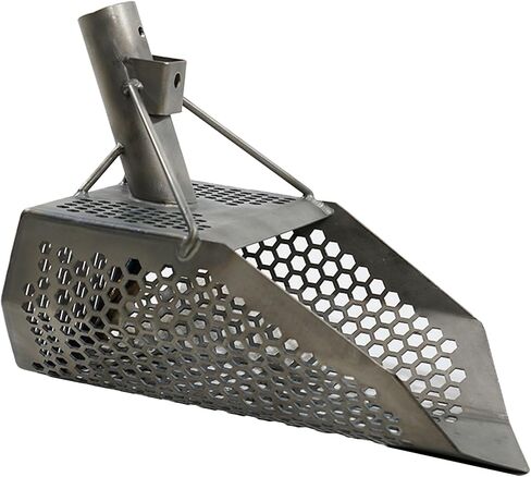 Titanium Beach Sand Scoop Includes Titanium Pole with Handle (Dune Scoops ProSeries Typhon Titanium Beach Sand Scoop Includes Titanium Pole with Handle) in Saudi Arabia