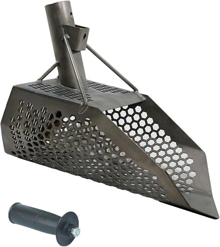 Titanium Beach Sand Scoop Includes Titanium Pole with Handle (Dune Scoops ProSeries Typhon Titanium Beach Sand Scoop Includes Titanium Pole with Handle) in Saudi Arabia