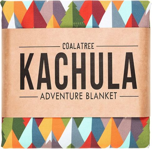 Coalatree Beach Kachula Adventure Blanket V2 - بطانية قابلة للتعبئة ومتعددة الاستخدام مثالية للسفر والتخييم والاستخدام الحضري، غابة مشجرة in Saudi Arabia