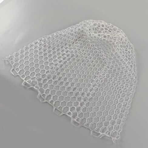 VBESTLIFE 65cm Depth Rubber Replacement Net for Fishing Landing Net in Saudi Arabia