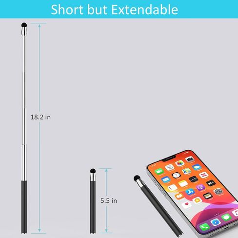 Wireless Page Turner for Kindle iPad Touchable Devices, Extendable Clicker Pen for eBook Readers in Kuwait