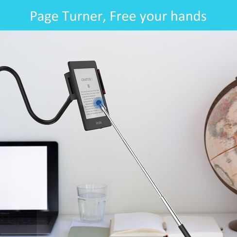 Wireless Page Turner for Kindle iPad Touchable Devices, Extendable Clicker Pen for eBook Readers in Kuwait