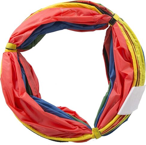 خيام لعب باسيفيك 21409 للأطفال بطول 6 أقدام Find Me، نفق زحف/لعب متعدد الألوان، قطر 6 × 19 بوصة، متعدد الألوان in Kuwait