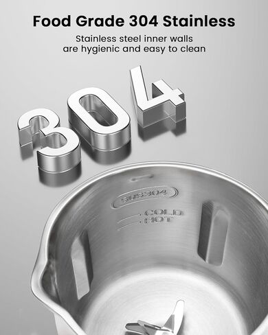 ماكينة صنع حليب الجوز الأوتوماتيكية مع 10 شفرات للتنظيف الذاتي لعصير منزلي الصنع نباتي وحليب الصويا والكاجو والشوفان، صانعة حليب اللوز 28 أونصة مع تأخير البدء/الحفاظ على الدفء/الغليان لمدة 12 ساعة in Kuwait