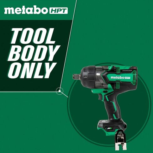 Metabo HPT 36V MultiVolt™ Cordless Impact Wrench | Tool Only - No Battery | High-Torque | 3/4-Inch Drive | 4-Stage Speed Switch | Auto Stop/Auto Slow System | IP56 Dust & Water Resistant | WR36DFQ4 in Saudi Arabia