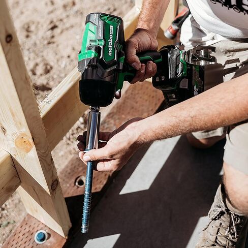 Metabo HPT 36V MultiVolt™ Cordless Impact Wrench | Tool Only - No Battery | High-Torque | 3/4-Inch Drive | 4-Stage Speed Switch | Auto Stop/Auto Slow System | IP56 Dust & Water Resistant | WR36DFQ4 in Saudi Arabia