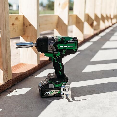 Metabo HPT 36V MultiVolt™ Cordless Impact Wrench | Tool Only - No Battery | High-Torque | 3/4-Inch Drive | 4-Stage Speed Switch | Auto Stop/Auto Slow System | IP56 Dust & Water Resistant | WR36DFQ4 in Saudi Arabia