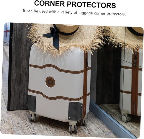 SWOOMEY 6 Pcs Box Accessories Corner Protector Baggage Corner Protectors Suitcase Corner Protector DIY Bag Material Baby Guards Baby Items Bag Accessories Care Anti-Scratch Plastic in Kuwait