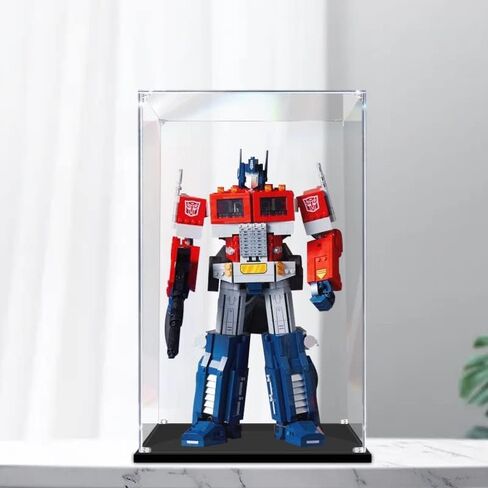 صندوق أكريليك عرض Welkin DC 3 مم متوافق مع Lego Optimus Prime 10302 حافظة عرض شفافة مقاومة للغبار (لا تشمل النموذج) in Kuwait