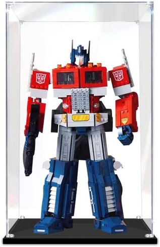 صندوق أكريليك عرض Welkin DC 3 مم متوافق مع Lego Optimus Prime 10302 حافظة عرض شفافة مقاومة للغبار (لا تشمل النموذج) in Kuwait