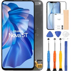 for Huawei Nova 5T LCD Display for Huawei Honor 20 Pro/Honor 20 / Honor 20s 2019 YAL-L21 LCD Screen Replacement Touch Screen Digitizer Full Assembly with Repair Kits