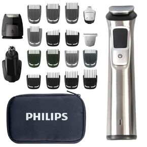 Philips Norelco All-in-One Cord/Cordless Multigroom Turbo-Powered Full Body Trimmer 23 Attachment Grooming Kit
