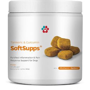 Pet Parents® Turmeric & Curcumin SoftSupps® Joint Support Supplements for Dogs w/Boswellia Serrata Extract, Coconut Oil for Dogs, & Hemp Oil for Dogs - Dog Joint Pain Relief, Dog Joint Support, 90ct