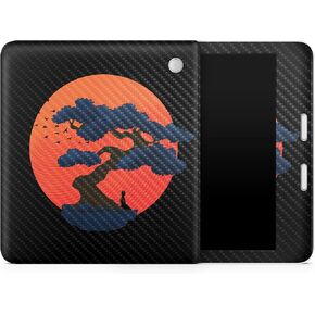 Carbon Fiber Tablet Skin Compatible with Kobo Libra 2 (2023) - Meditation - Premium 3M Vinyl Protective Wrap Decal Cover - Easy to Apply | Crafted in The USA by MightySkins