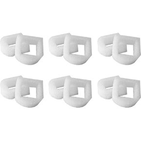 Replacement Foam Filters for Drinkwell 360 Stainless Multi-Pet, Sedona, Avalon and Pagoda Fountains (Pack of 12)