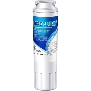ICEPURE UKF8001 Replacement for Whirlpool EDR4RXD1, 4396395, Maytag UKF8001AXX-200, EveryDrop Refrigerator Water Filter 4, RFC0900A, FMM-2, WF295, UKF8001P, 469006, PUR, Puriclean II, RWF0900A, 1PACK