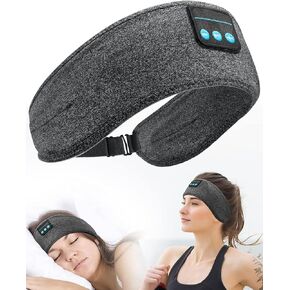 SUNXRDX Sleep Headphones Adjustable Wireless Headband, Adjustable Soft Sleeping Headphones Headband for Office Nap Air Travel Relaxing Meditating Cool Tech Gadgets Unique Gifts