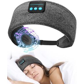 SUNXRDX Sleep Headphones Adjustable Wireless Headband, Adjustable Soft Sleeping Headphones Headband for Office Nap Air Travel Relaxing Meditating Cool Tech Gadgets Unique Gifts