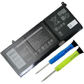 41Wh G91J0 Laptop Battery Replacement for Dell inspiron 3510 3515 3511 5515 5510,5518 5410 (2-in-1) 5418, vostro 5510 5410, Latitude 3320 Series V6W33 TN70C FH3K2 0FH3K2 0WV3K8 11.25V 3-Cell