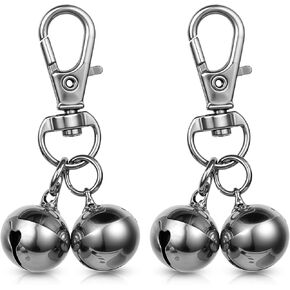 2 Pcs Bells for Dog Collars Mini Dog Collar Bell Pet Pendant Accessories Training Collar Charm Dog Training Bell Collar Loud Bells for Dogs and Cats