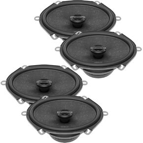Hertz Two Pairs of CX570 Cento Series 5X7/6X8 Coaxial Speakers